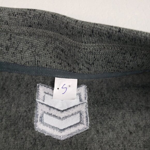 Mtn Ops Summit Fleece Jacket Mens Small Green 1/4 Zip Pullover Outdoor Winter - Picture 7 of 9